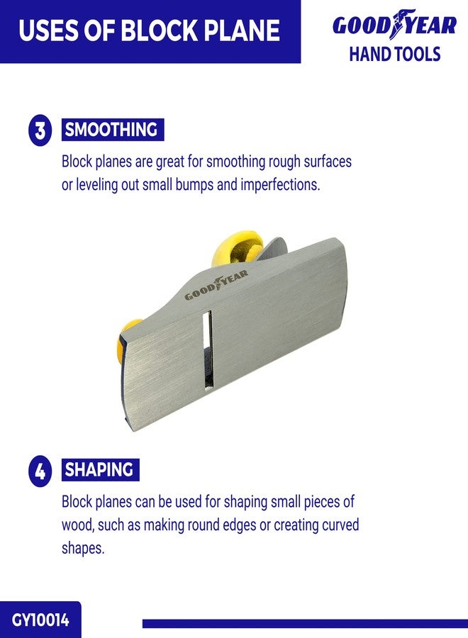 غوديير مسحاج معدني من جوديير (أزرق وأصفر) (GY-10014) - Image 4